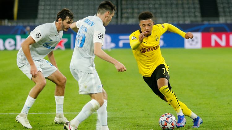 Jadon Sancho erzielte für Borussia Dortmund das entscheidende 1:0..