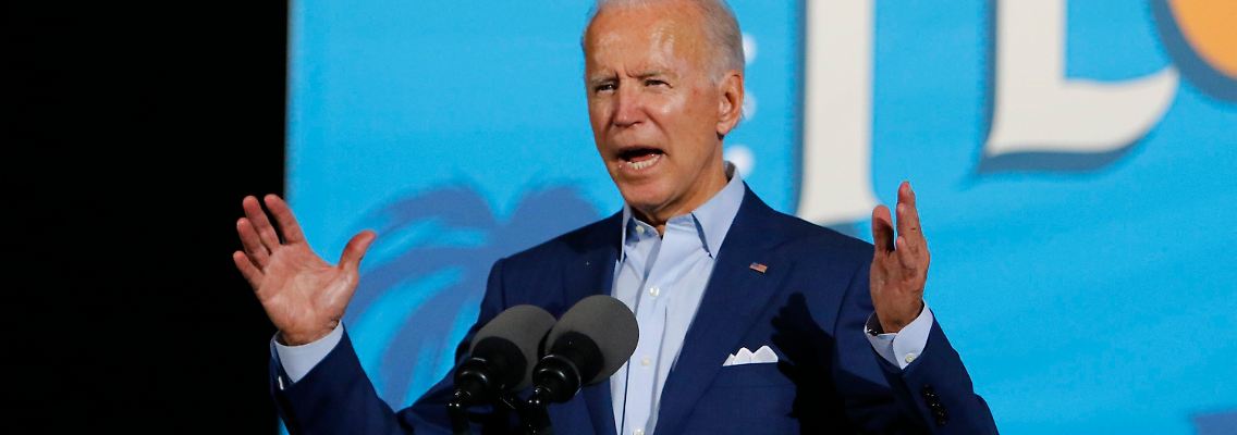 Trump sei verantwortlich für den Tod Zehntausender US-Amerikaner sagte Biden während seiner Rede.