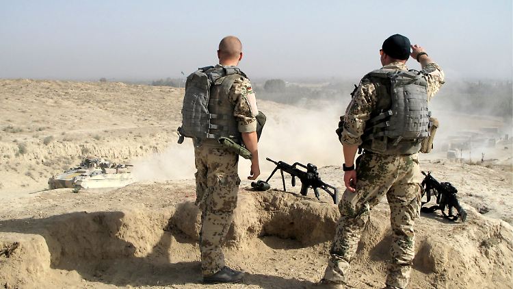 Soldaten der Bundeswehr in Afghanistan.