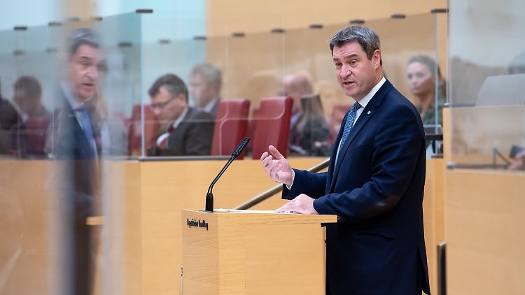 Sieht in den Beschlüssen der Bundesregierung  ein verhältnismäßiges Mittel zur Eindämmung der Pandemie - Markus Söder.