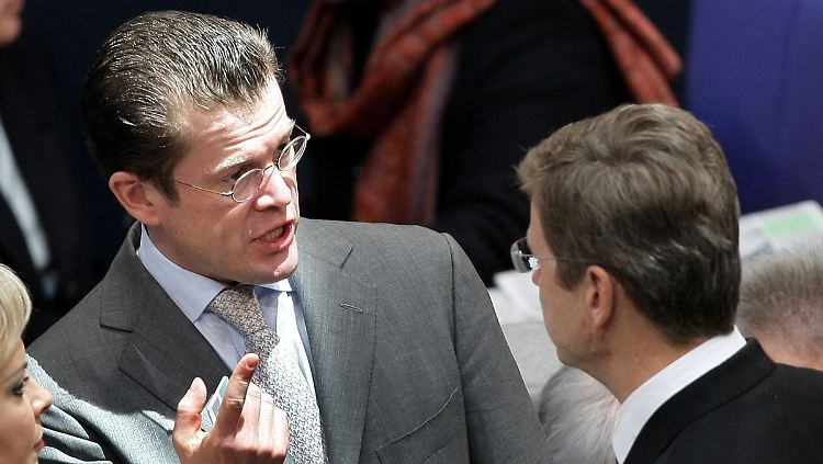 Das Verhältnis zwischen Guttenberg und Westerwelle gilt als sehr schlecht.