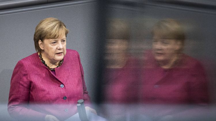 Voller Sorge war die Kanzlerin bereits im September. Ihre Prognose ist früher als befürchtet eingetreten.