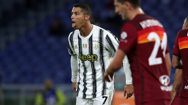 Cristiano Ronaldo, inzwischen Abstrich-Experte.