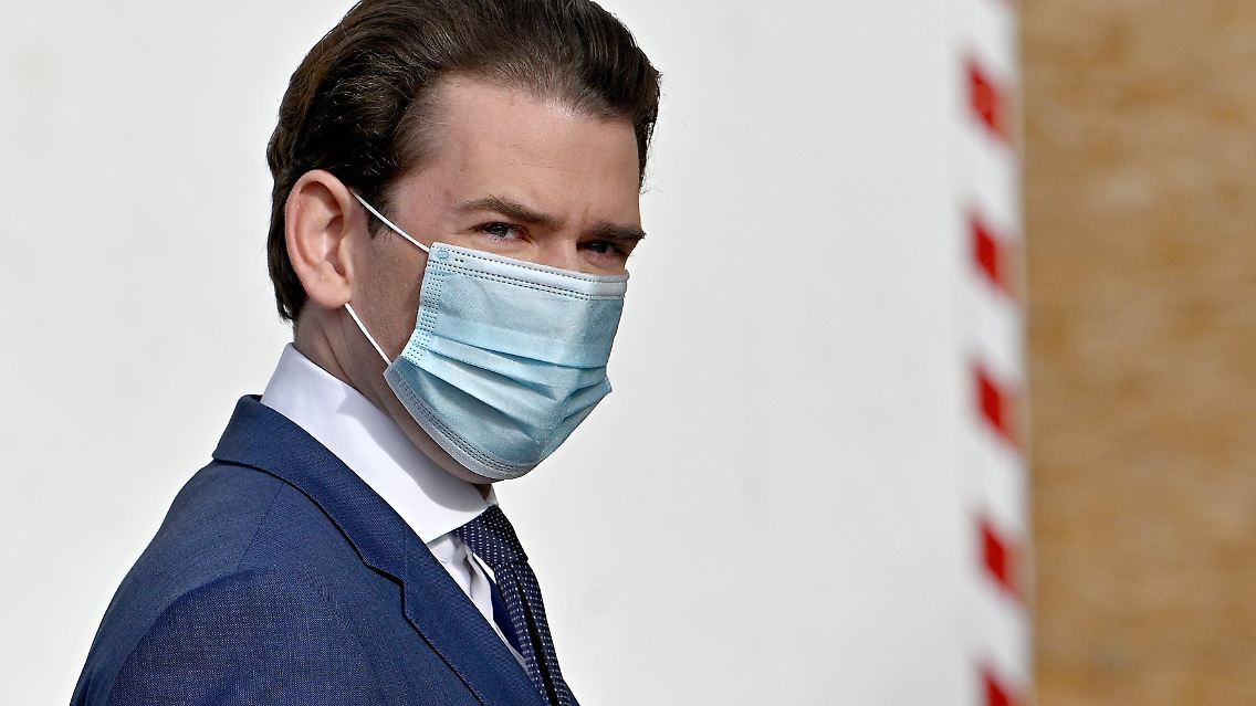 "Der Schritt ist notwendig": Österreichs Bundeskanzler Kurz befürchtet eine Überlastung der Krankenstationen.