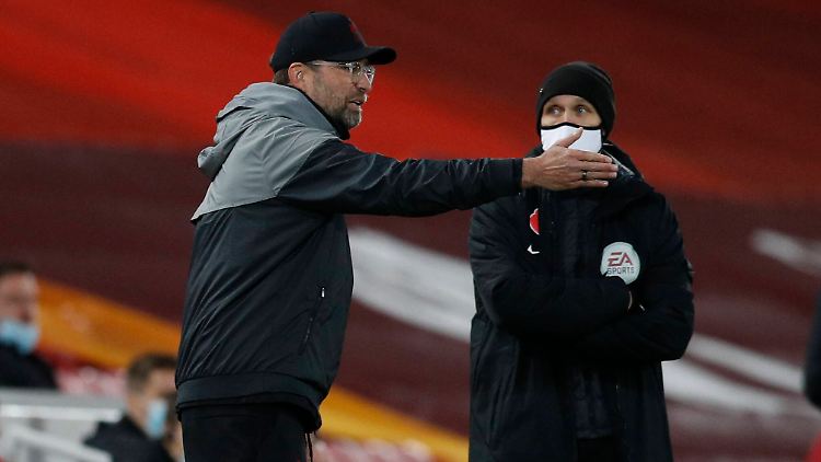 Da geht's lang: Jürgen Klopps FC Liverpool gewinnt wieder nur sehr knapp.