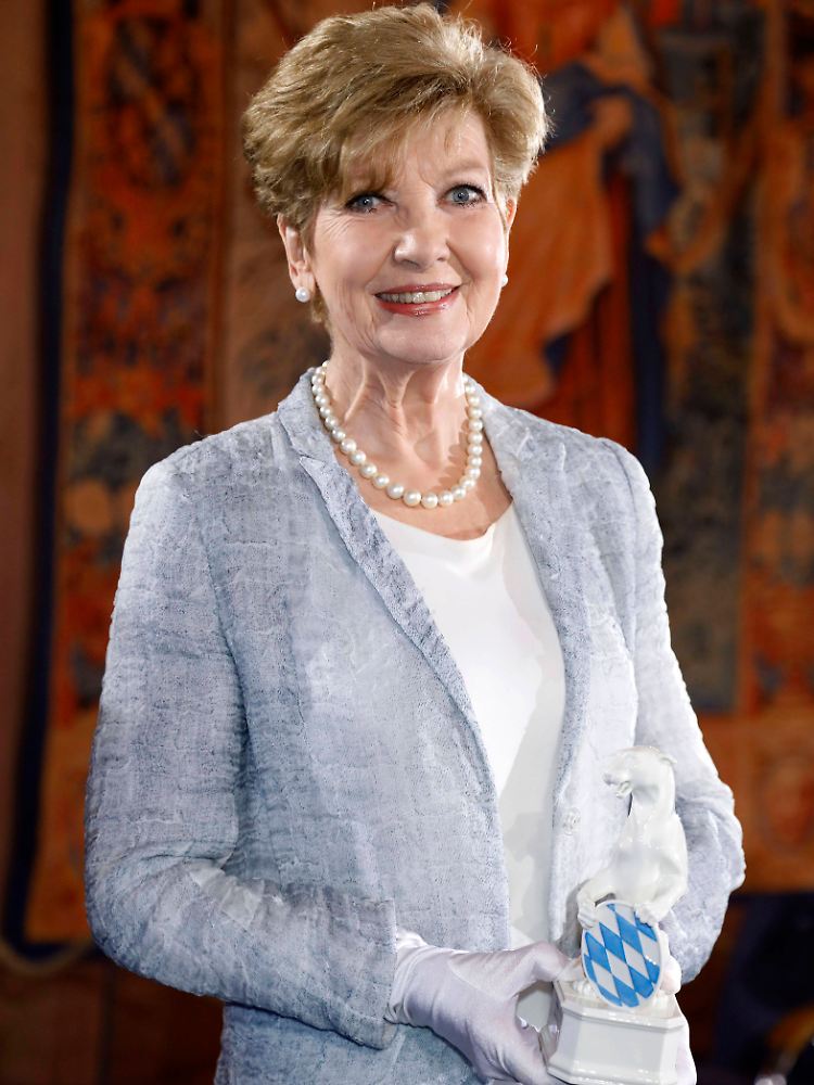 Erst vor Kurzem erhielt sie den Ehrenpreis des Bayerischen Fernsehpreises.