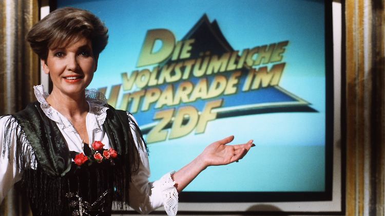 Berühmt machte sie vor allem die Moderation von Volksmusik-Sendungen: Carolin Reiber.