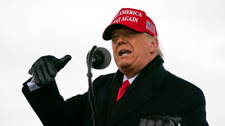 US-Präsident Trump ist gegen Lockdowns.