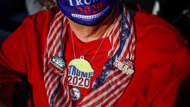 Schon 2016 hat Donald Trump die Umfragen geschlagen.