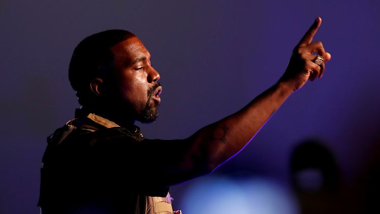 Hat offenbar Fernweh: Kanye West.