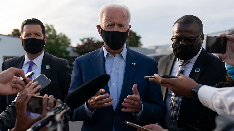 Der Secret Service verstärkt die Sicherheitsmaßnahmen für Joe Biden.