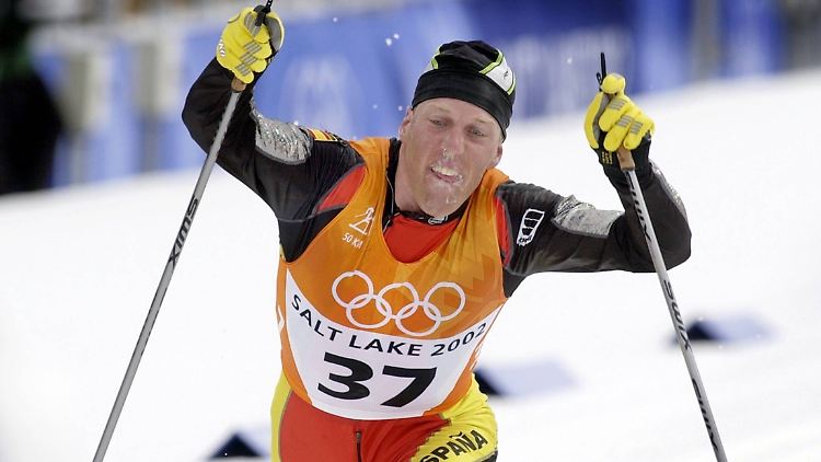 Als Erster im Ziel, aber später doch kein Olympiasieger mehr: Johann Mühlegg.