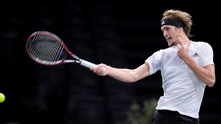 Zverev hatte anfangs überraschend wenig Probleme.