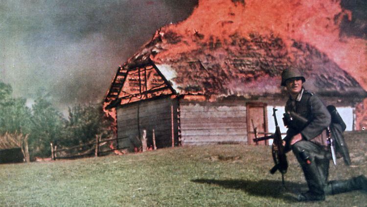 Mehr als drei Millionen deutsche Soldaten fallen im Juni 1941 in der Sowjetunion ein.