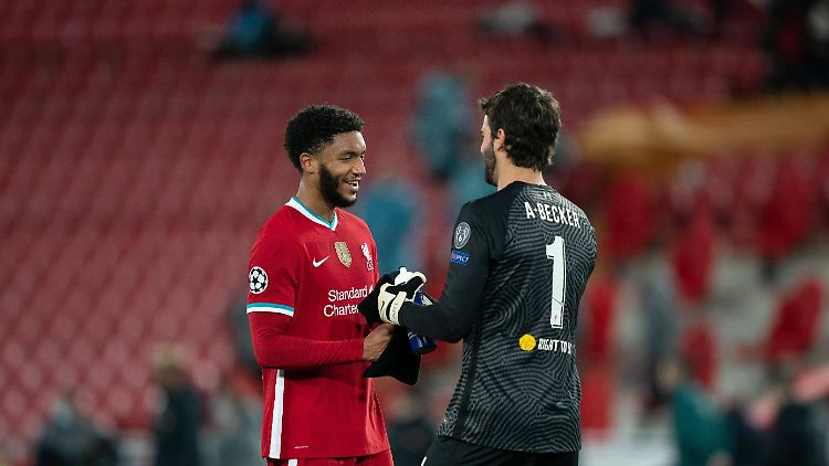 Joe Gomez und der zurückgekehrte Torhüter Alisson Becker stehen mit der Liverpooler Hintermannschaft vor der ganz großen Prüfung.