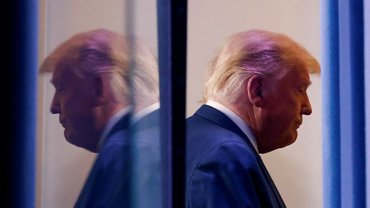 Der amtierende US-Präsident Donald Trump muss das Weiß Haus bald verlassen.