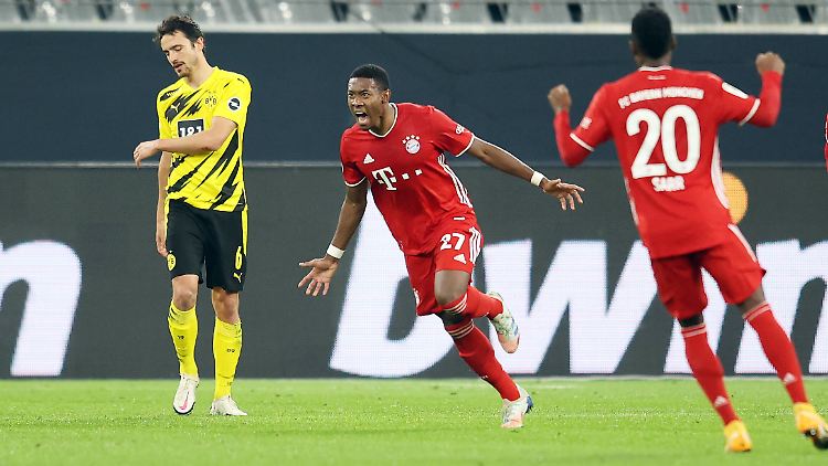 David Alaba konterte die Dortmunder Führung ganz schnell.