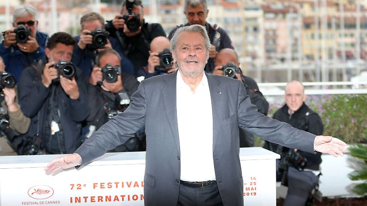 Möchte nochmal unter einer Regisseurin drehen: Alain Delon 2019 in Cannes.