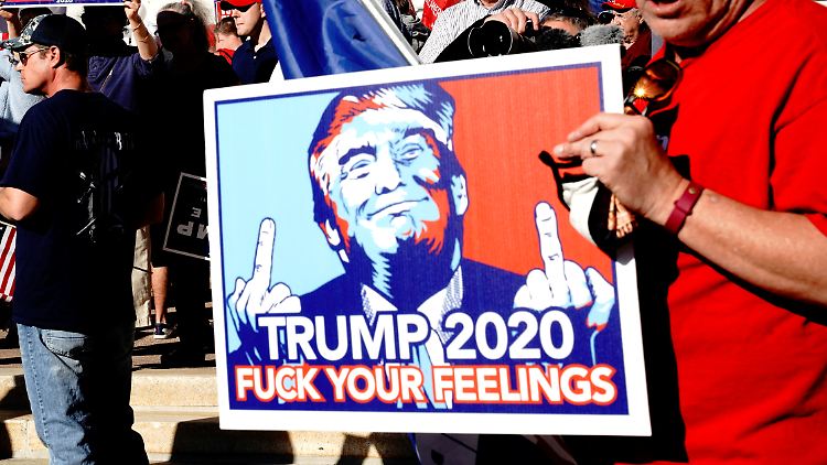 Seine Niederlage eingestehen? Nicht mit Donald Trump.