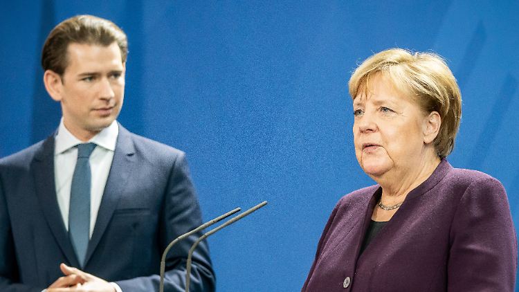 Merkel hatte Kurz Deutschlands Unterstützung nach dem ersten größeren islamistischen Terroranschlag in Österreich zugesagt. (Archivbild)