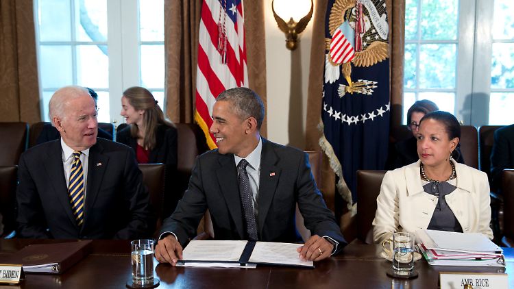 Unter Obama hatte sie den Job als Nationale Sicherheitsberaterin inne, nun wird Susan Rice als neue Außenministerin gehandelt.