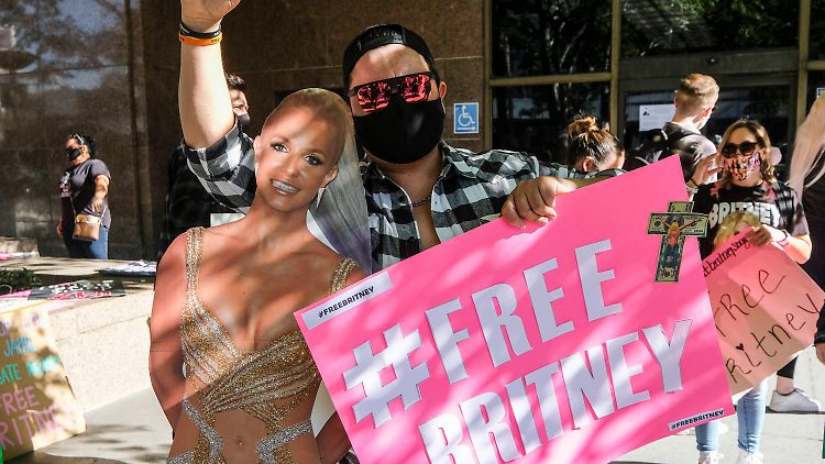 Fans setzen sich für die "Befreiung" von Britney Spears ein.