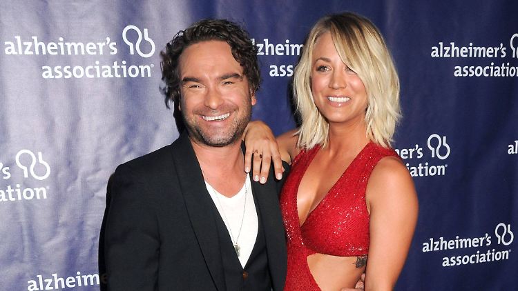 Waren von 2007 bis 2009 ein Paar: Johnny Galecki und Kaley Cuoco.