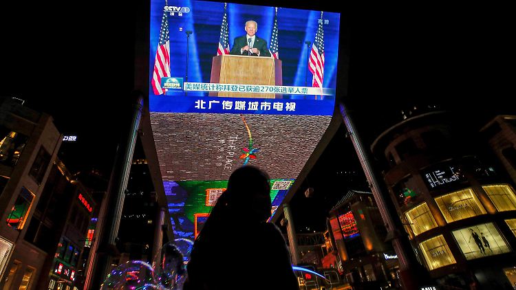 Mit Trump hatte Peking einen harten Gegenspieler im Weißen Haus. Unter Biden könnte es leichter werden.