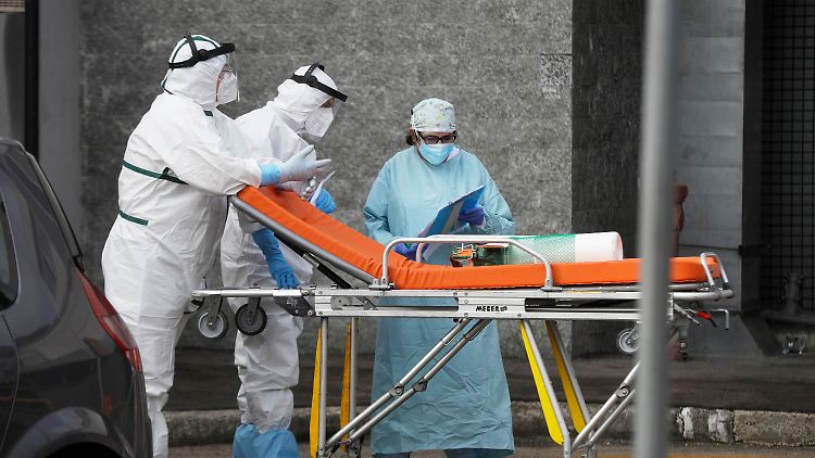 Viele Krankenhäuser in Italien sind wegen der Corona-Lage überlastet.