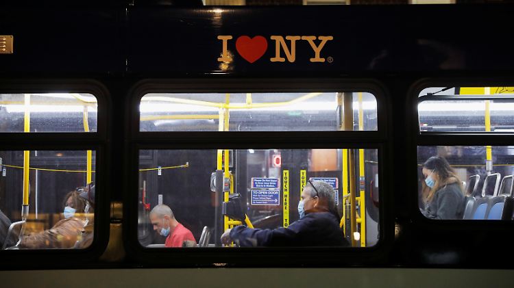 Von der Pandemie gepeinigt: In New York gilt seit Freitag ein Teil-Lockdown.