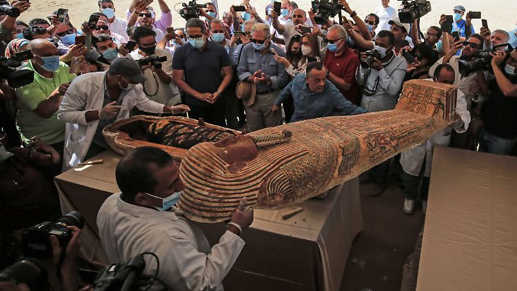 Ägypten hatte in diesem Jahr bereits zweimal spektakuläre Funde in Sakkara bekannt gegeben.