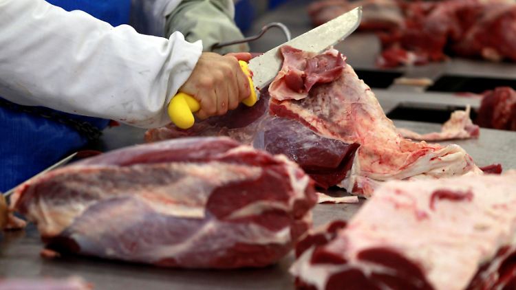 Peking setzt Einfuhren von Fleisch aus Südamerika aus.