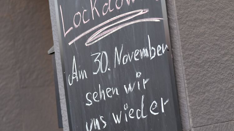 Noch ist offen, wie es nach dem 30. November für die Gaststätten weitergeht.