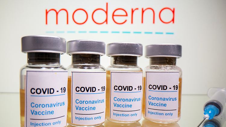 Wie Biontech arbeitet Moderna ebenfalls an einen mRNA-Impfstoff.