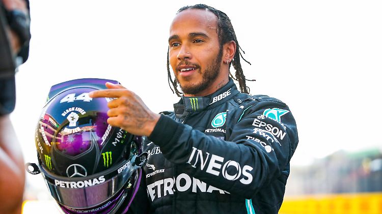 Mit Niederlagen kennt er sich nicht aus: Lewis Hamilton.