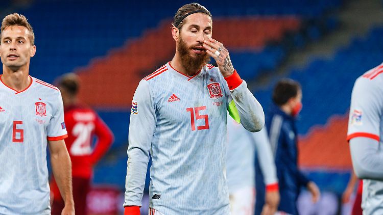 Sein 177. Länderspiel wird Sergio Ramos eher nicht in guter Erinnerung behalten.