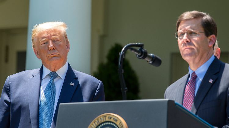 Der neue Verteidigungsminister Miller soll für US-Präsident Trump den schnellen Truppenabzug abwickeln.