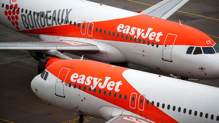 Viele Easyjet-Maschinen blieben in den vergangenen Monaten pandemiebedingt am Boden.
