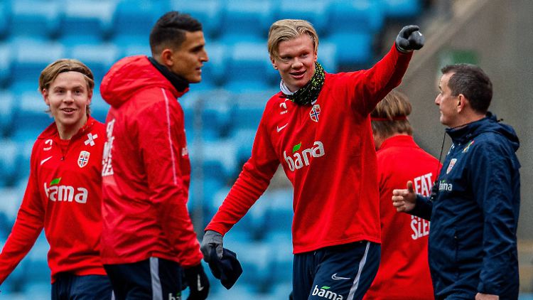 Haaland & Co. dürfen nicht spielen, aber Norwegen muss trotzdem auflaufen.