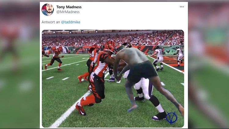 P. Diddys Pose würde auch beim American Football gut aussehen, findet ein User. 