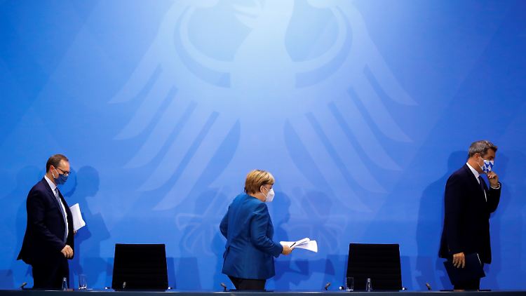 "Ich werde weiter der ungeduldige Teil in dieser Sache sein", so Merkel nach der Sitzung zur Corona-Lage in Deutschland.
