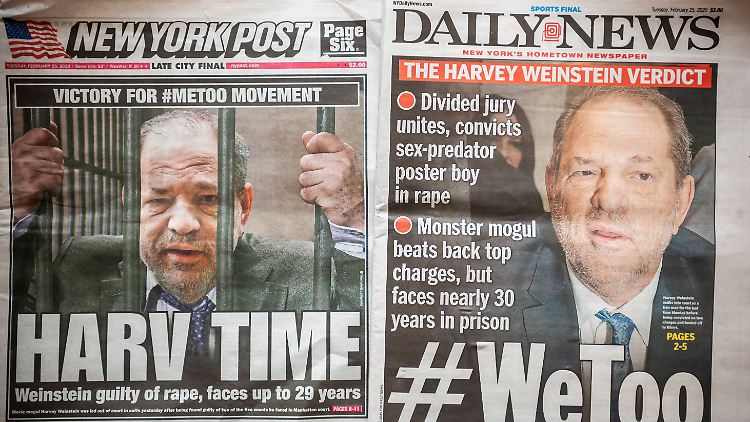 Harvey Weinstein sitzt im Gefängnis.