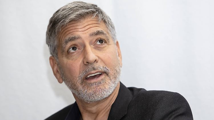 Wollte nicht warten, bis ein Bus ihn überfährt: George Clooney.