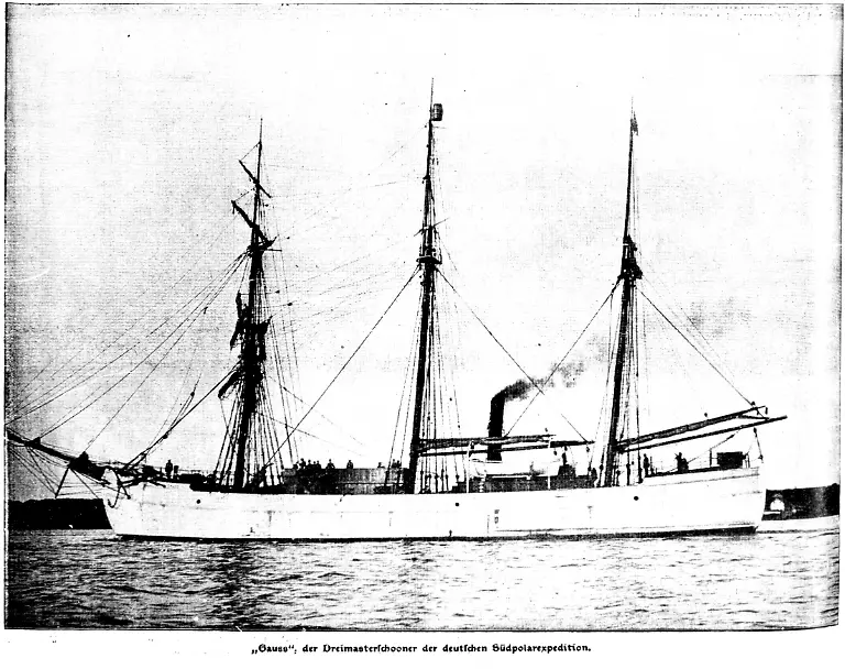 Dreimasterschooner-Gauss