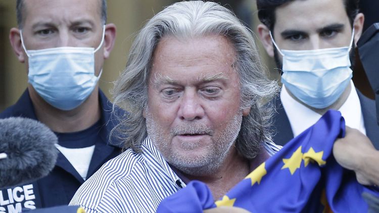 Auf Kaution kam Steve Bannon im August wieder auf freien Fuß. 