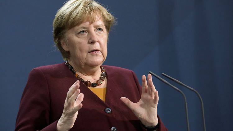 Will nichts vom Entzug der Stimmrechte von Polen und Ungarn wissen: Merkel am Donnerstag in Berlin.