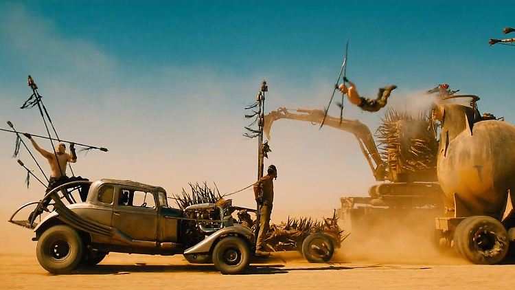Bei der Verfolgungsjagd in Mad Max schlagen die Herzen der Zuschauer höher.