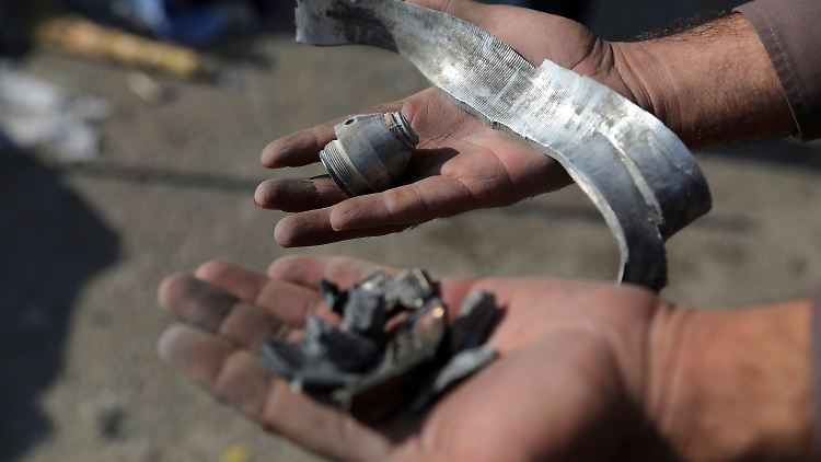 Mehr als 20 Granaten schlugen überwiegend in Wohngebieten der Hauptstadt Kabul ein.