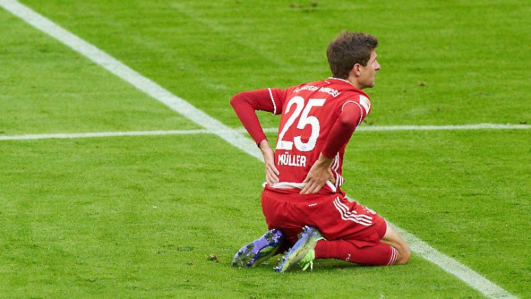 Doch ein paar Spiele zu viel? Auch Thomas Müller konnte dem FC Bayern diesmal nicht wirklich helfen.