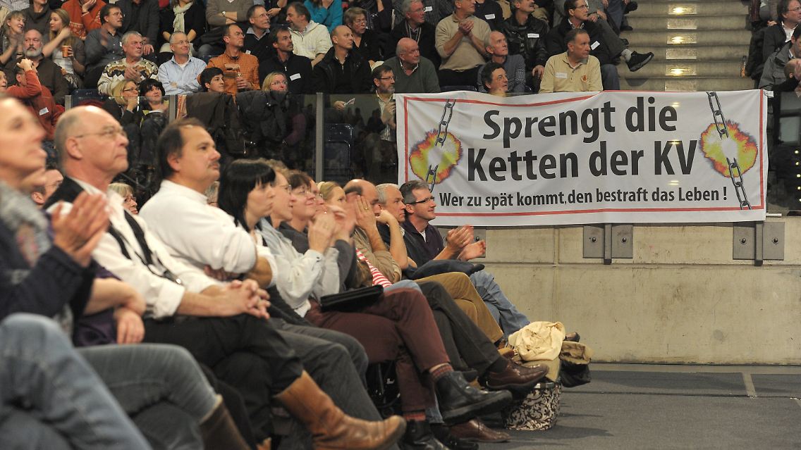 Trotz kämpferischer Parolen wurde das 60%-Quorum verfehlt.